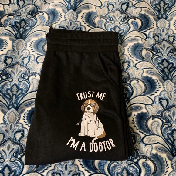 Cute Black Sweatpants - Picture 2 of 4